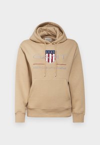 ARCHIVE SHIELD HOODIE - Sweater - caramel beige