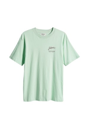 WAVES - T-Shirt print - pastel green