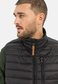 camel active MIT HORIZONTALER STEPPUNG - Weste - anthra