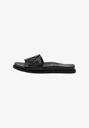 Tamaris, Pantolette flach - black nappa