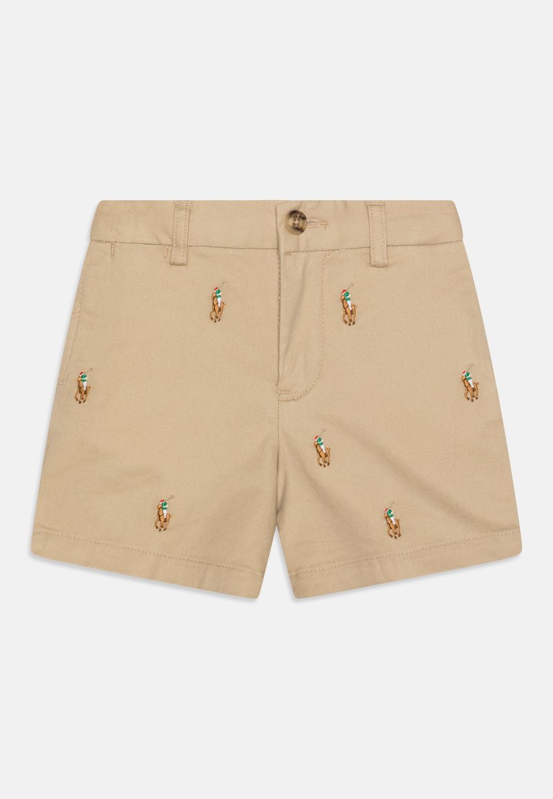 Polo Ralph Lauren FLAT FRONT Shorts classic khaki/verde oscuro