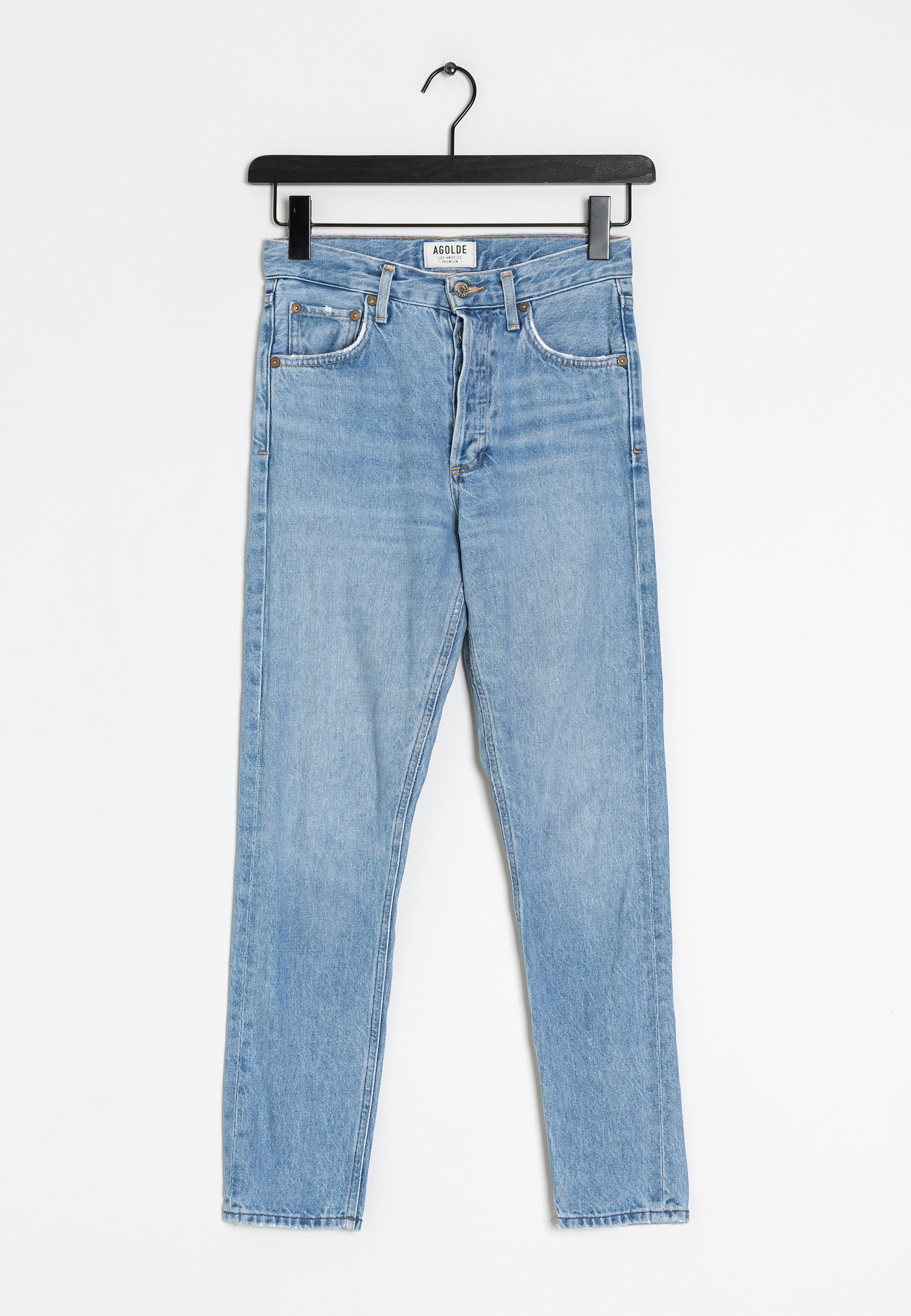 Agolde Slim fit jeans - blue/blauw - (Pre-owned) - Zalando.nl