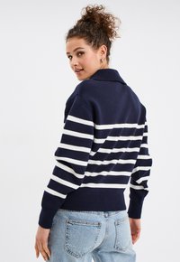 Creeks Strickpullover - bleu marine