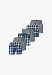 Unselected, blau grau