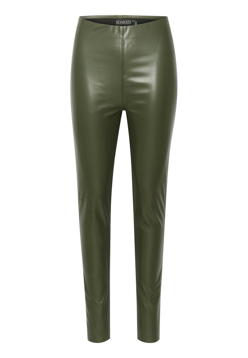 Soaked in Luxury Broek donkergroen