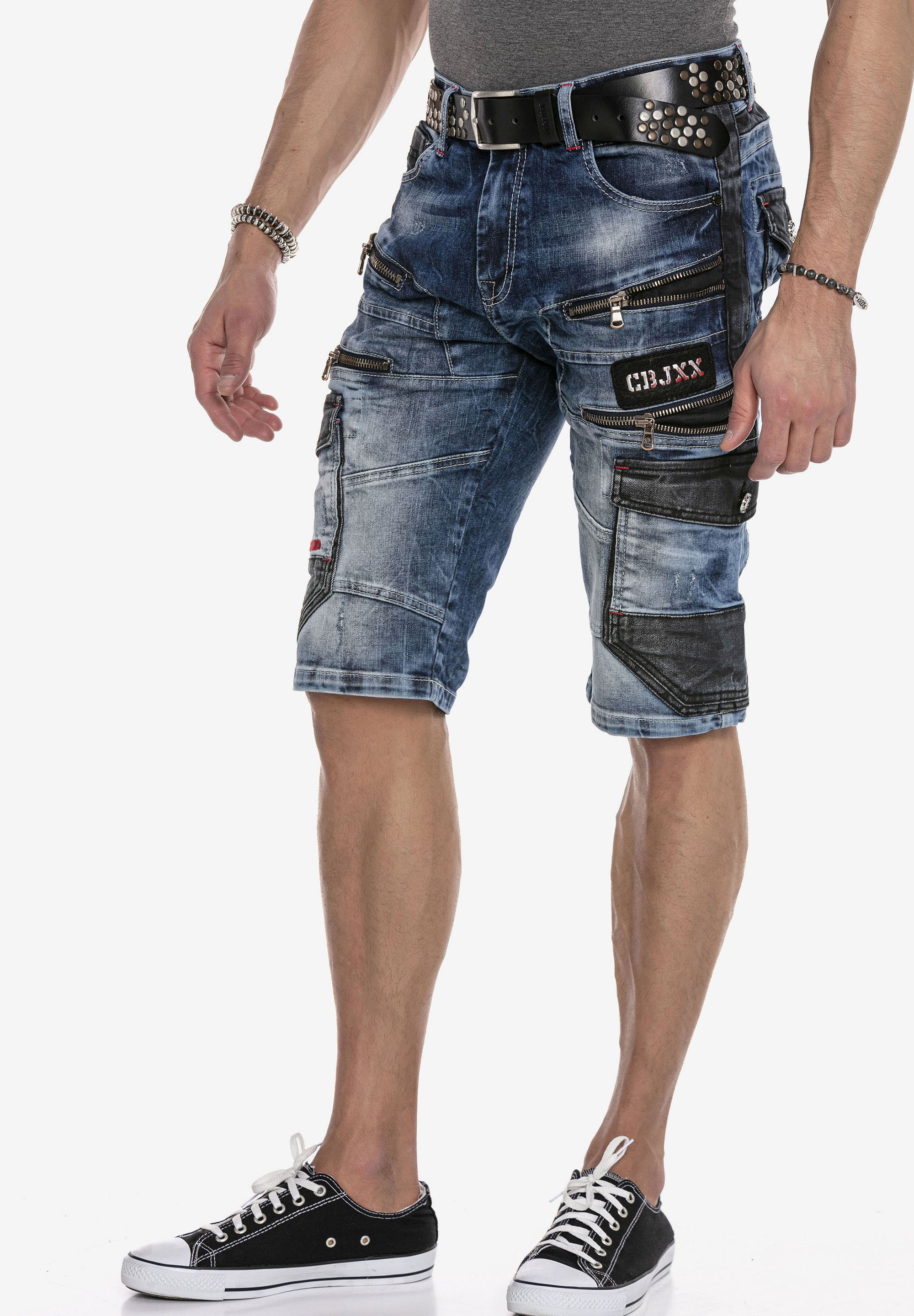 Cipo \u0026 Baxx Denim shorts - blue 