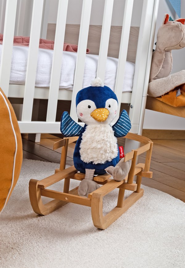 PINGUIN PATCHWORK SWEETY – Kuscheltier – dunkelblau mehrfarbig