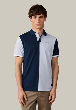 Hackett London, HACKETT LONDON POLO SHIRT HERITAGE NBR HALF PC - Polo - old navy