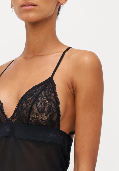 Emporio Armani UNPADDED BABY DOLL - Nightie - nero