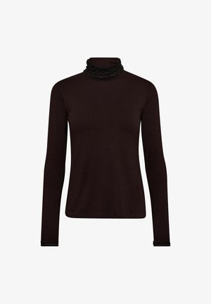 NÜ Denmark, ADELE - Μπλούζα με μακριά μανίκια - dark brown