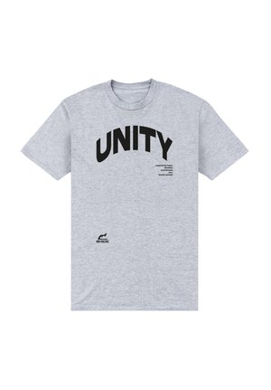 NON VIOLENCE UNITY - T-shirt con stampa - oxford grey