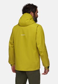 Mammut TAISS HOODED - Giacca hard shell - aura black