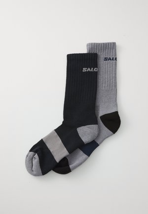 EVASION CREW UNISEX 2 PACK - Sports socks - blue nights/monument