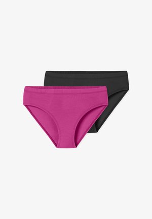 Schiesser, 2 PACK - Slip - schwarz/violett