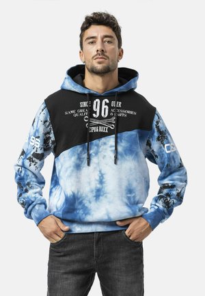 MIT KAPUZE - Kapuzenpullover - blau