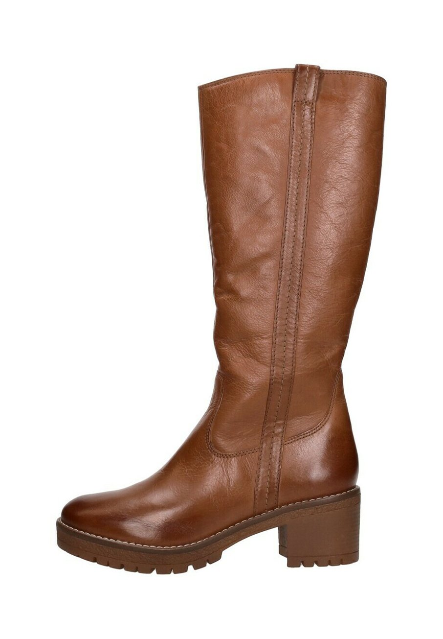 SUB55 Plateaustiefel cognac Zalando