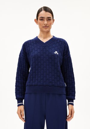 CAARLAS STRUCTURE - Jumper - blue noon