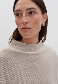 someday. WIDE FIT TWO-TONE PATTERN  - Langarmshirt - pale greige melange