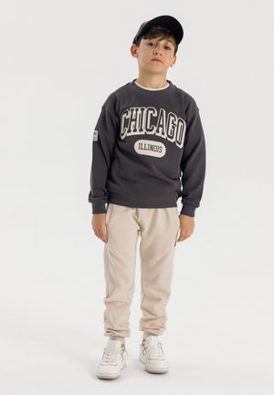 JOGGERS - Tracksuit bottoms - stone
