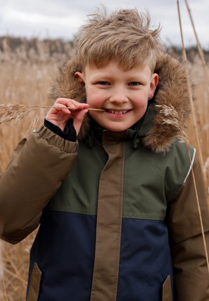 mikk-line Zimný kabát - olive night