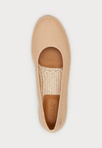 Lauren Ralph Lauren LUIZE CANVAS BALLET ESPADRILLE - Loafers - sand dune
