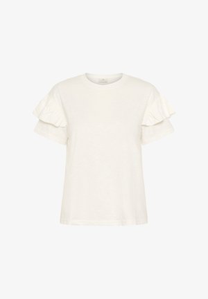 Kaffe, KAERIN FLOUNCE - Blouse - chalk