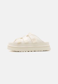 GOLDENGLOW SLIDE - Ciabattine con tacco - off-white