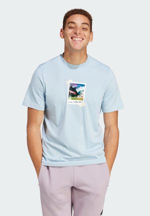 ALL DAY DREAM ABOUT... GRAPHIC - T-shirt imprimé - blue