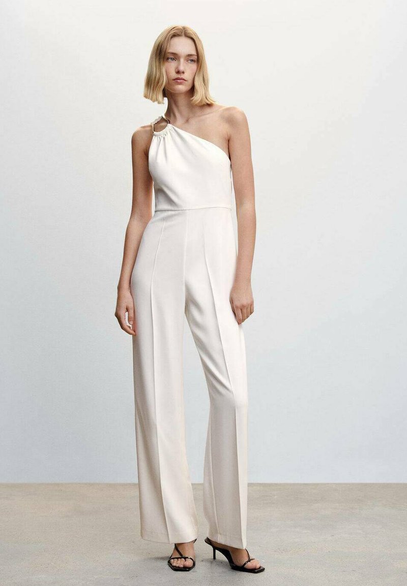 Mango ANASTASY Jumpsuit bianco sporco/offwhite Zalando