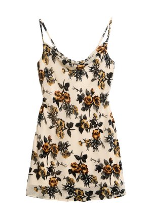 Superdry & Co DEVORE MINI SLIP - Cocktailkjole / festkjole - burnt orange floral