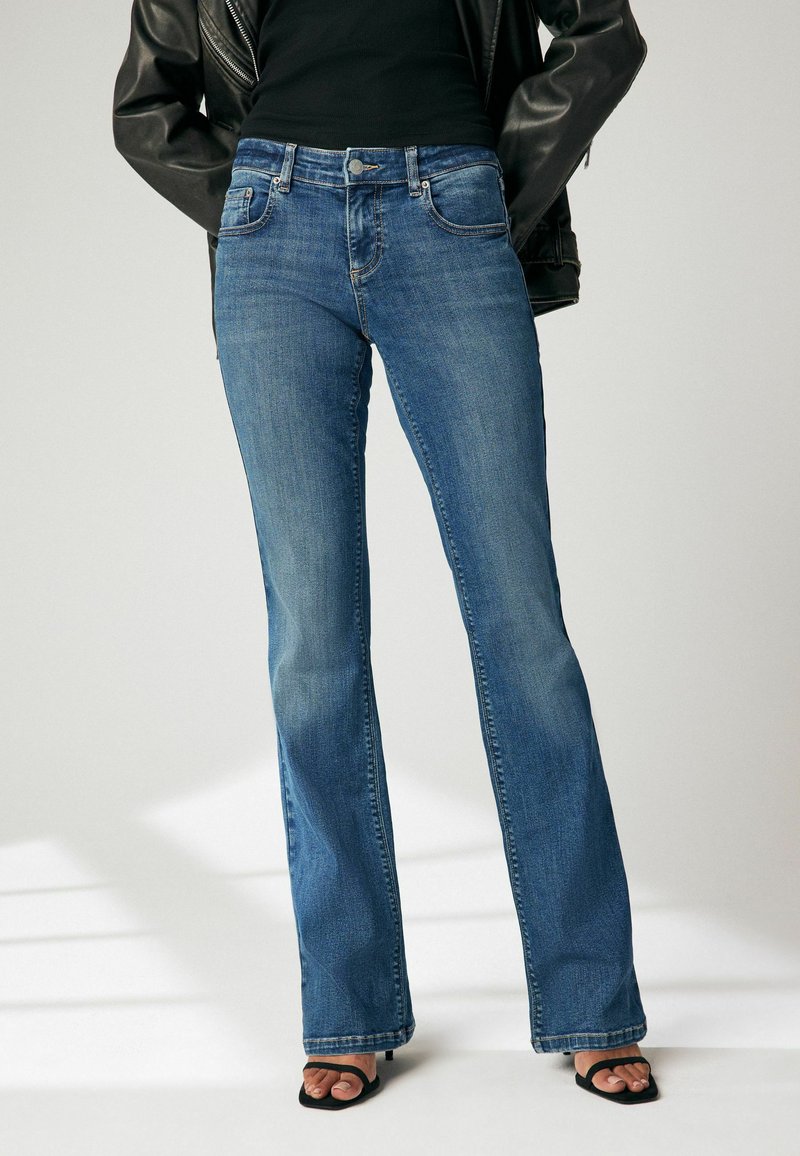 Next Džínsy bootcut - dark blue