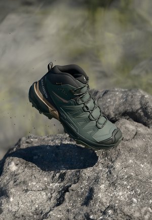 Salomon X ULTRA 360 MID GTX - Pantofi drumeție - sedona sage/urban chic/etherea