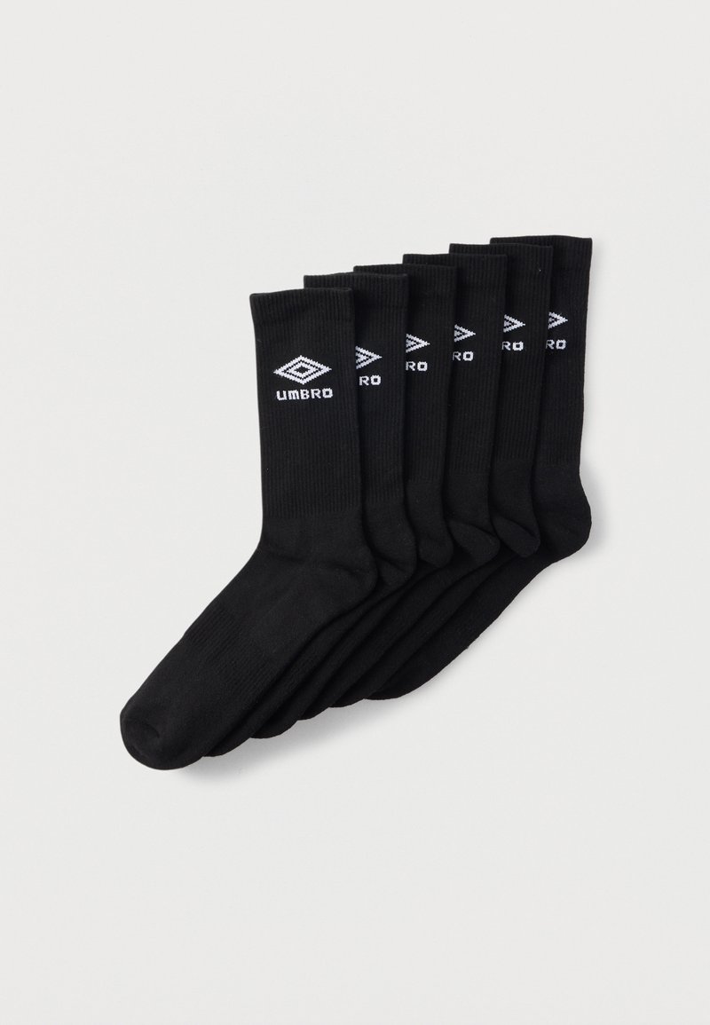 Umbro DIAMOND LOGO UNISEX 6 PACK - Κάλτσες - black