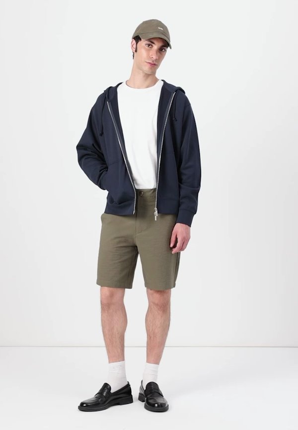 SLHRELAXLUKE FULL ZIP HOODIE - Hoodie - dark sapphire4