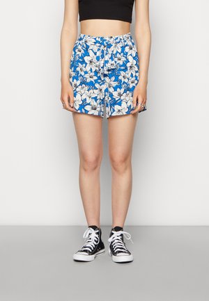 ONLFREDERIKKE BELT - Calções - cloud dancer/surf the web