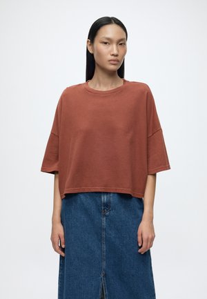 DRYKORN, MARVA - T-shirt basique - red