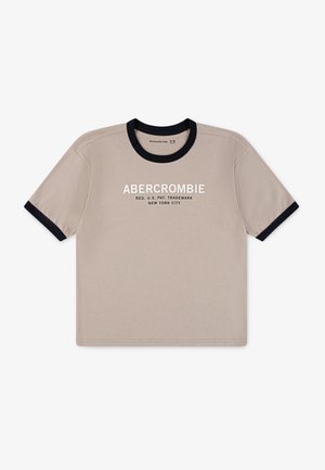 RINGER - T-shirt con stampa - simply taupe