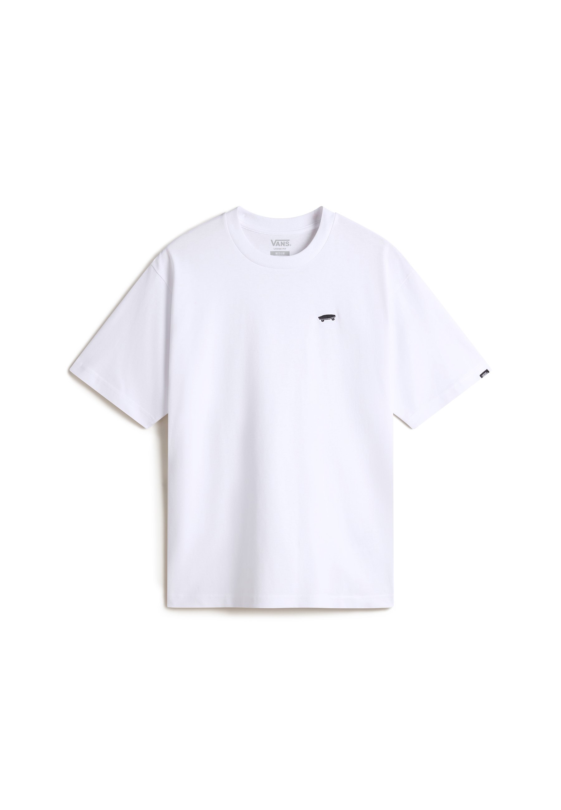 Vans SALTON LOOSE FIT - Jednoduché tričko - white