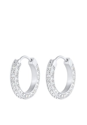 SPARKLING BASIC - MIT KRISTALLEN VON SWAROVSKI® - Øreringe - silberfarben