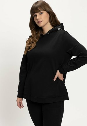 LANGARM - Hoodie - schwarz