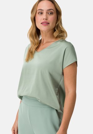 zero GLITZERSTEINEN - Blouse - iceberg green