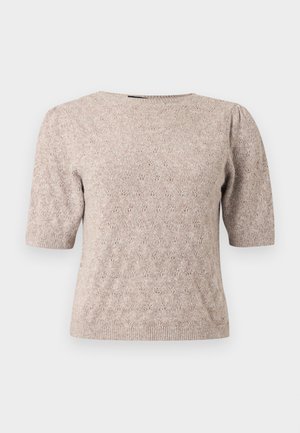 Vero Moda, VMDOFFY O NECK - T-shirt imprimé - beige