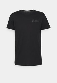 CHEST LOGO TEE - Sports T-shirt - performance black/graphite grey