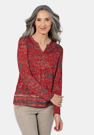 Langarmshirt - red