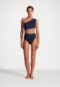 Lauren Ralph Lauren ONE SHOULDER CUTOUT 1PC - Kopalke - dark navy
