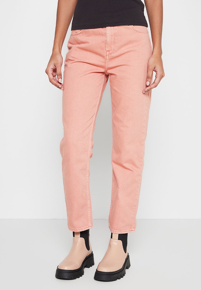 Lee Straight leg jeans zalmroze