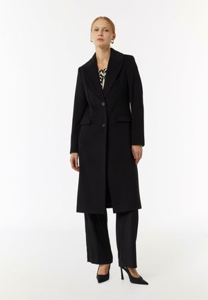 Classic coat - schwarz