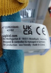 sigikid MINI FUCHS - THE SUNSHINE COLLECTION - Carillon - petrolblau