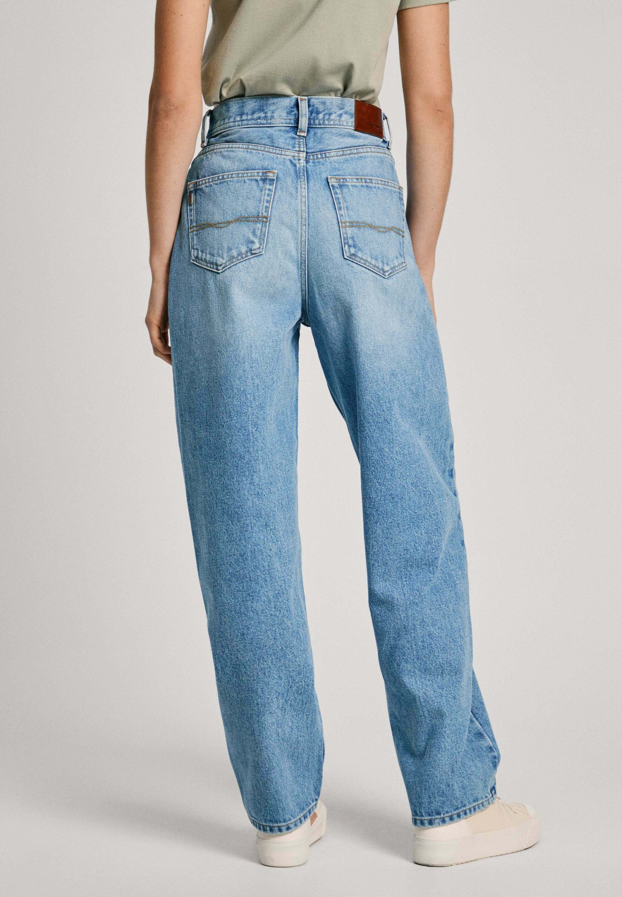 Pepe Jeans BARREL UHW - Jeans baggy - denim/blu denim - Zalando.it