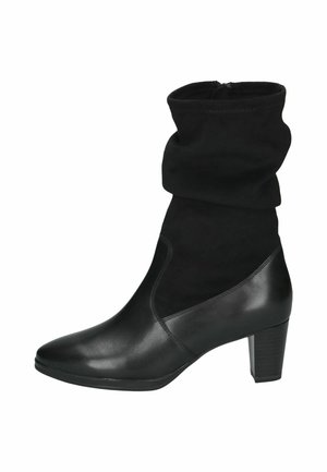 Caprice, STIEFELETTE - Lage laarzen - black comb